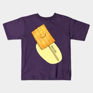 Delicious corn on a stick Kids T-Shirt